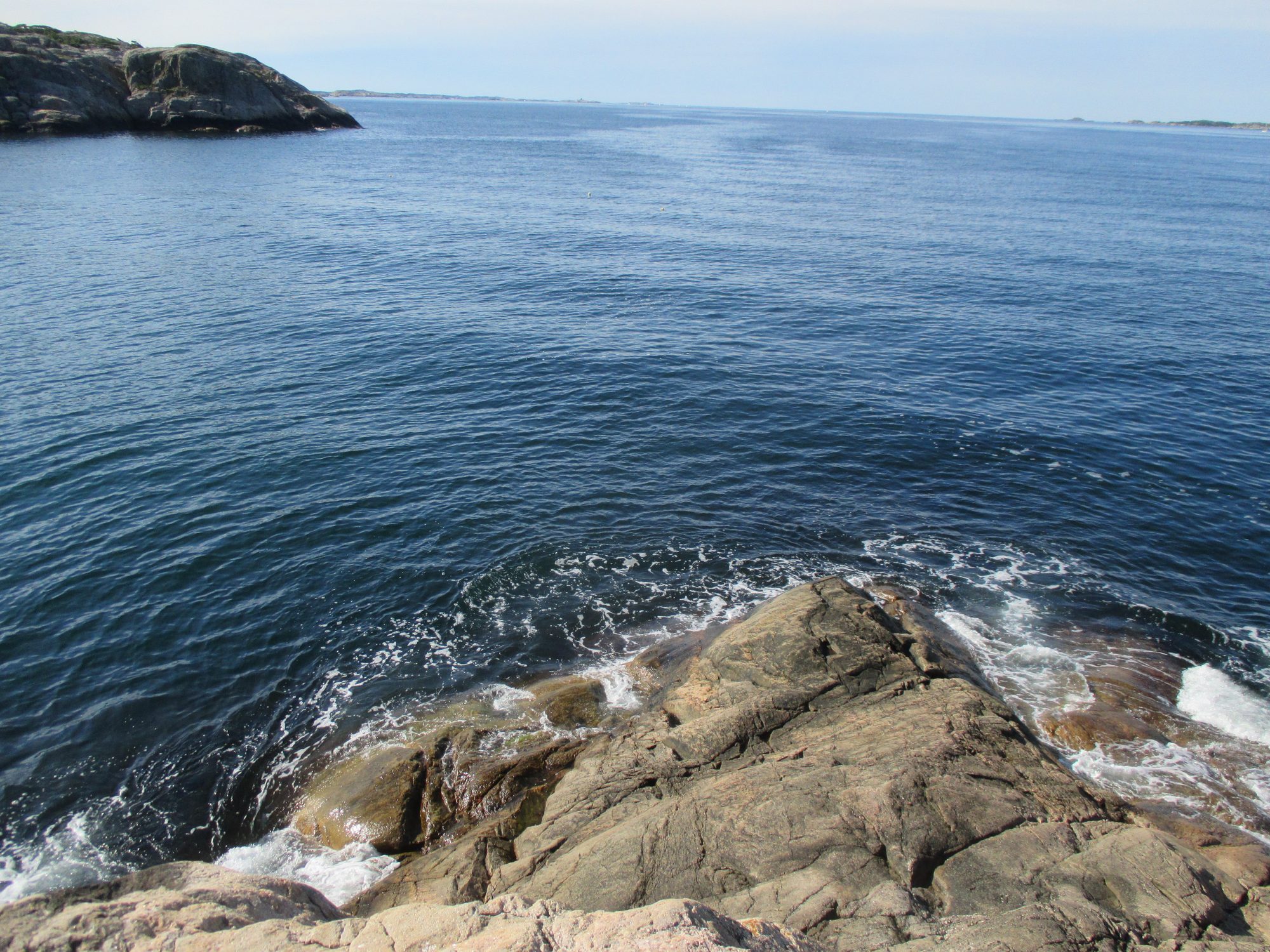 Felskante am Meer